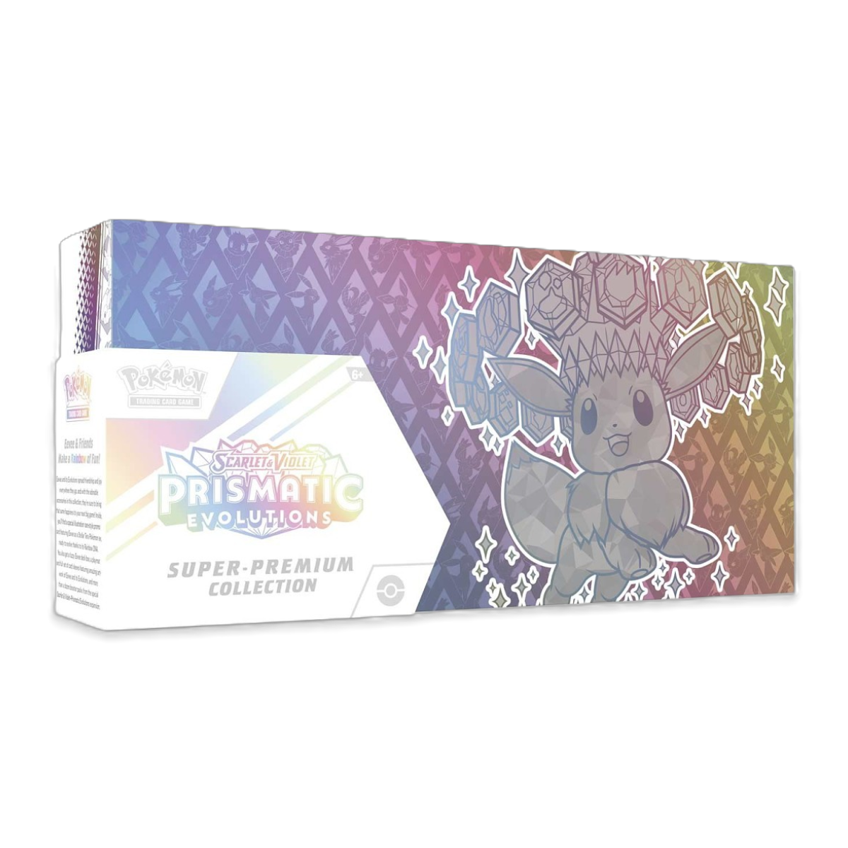 Prismatic Evolutions Super-Premium Collection with Eevee artwork